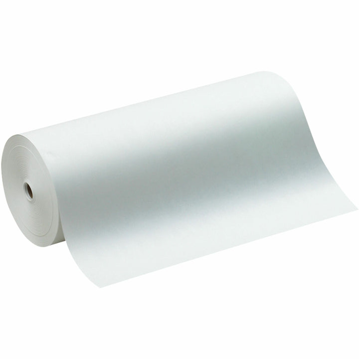 Image of Pacon® Kraft Paper Roll, 40 lb Wrapping Weight, 24" x 1,000 ft, White