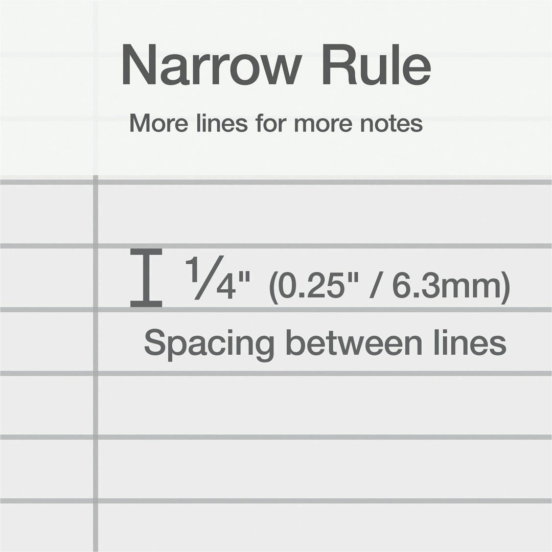 Image of Tops Writing Pads, Jr. Legal Ruled, 5"x8", 50 SHT/PD, 4PD/PK, WE