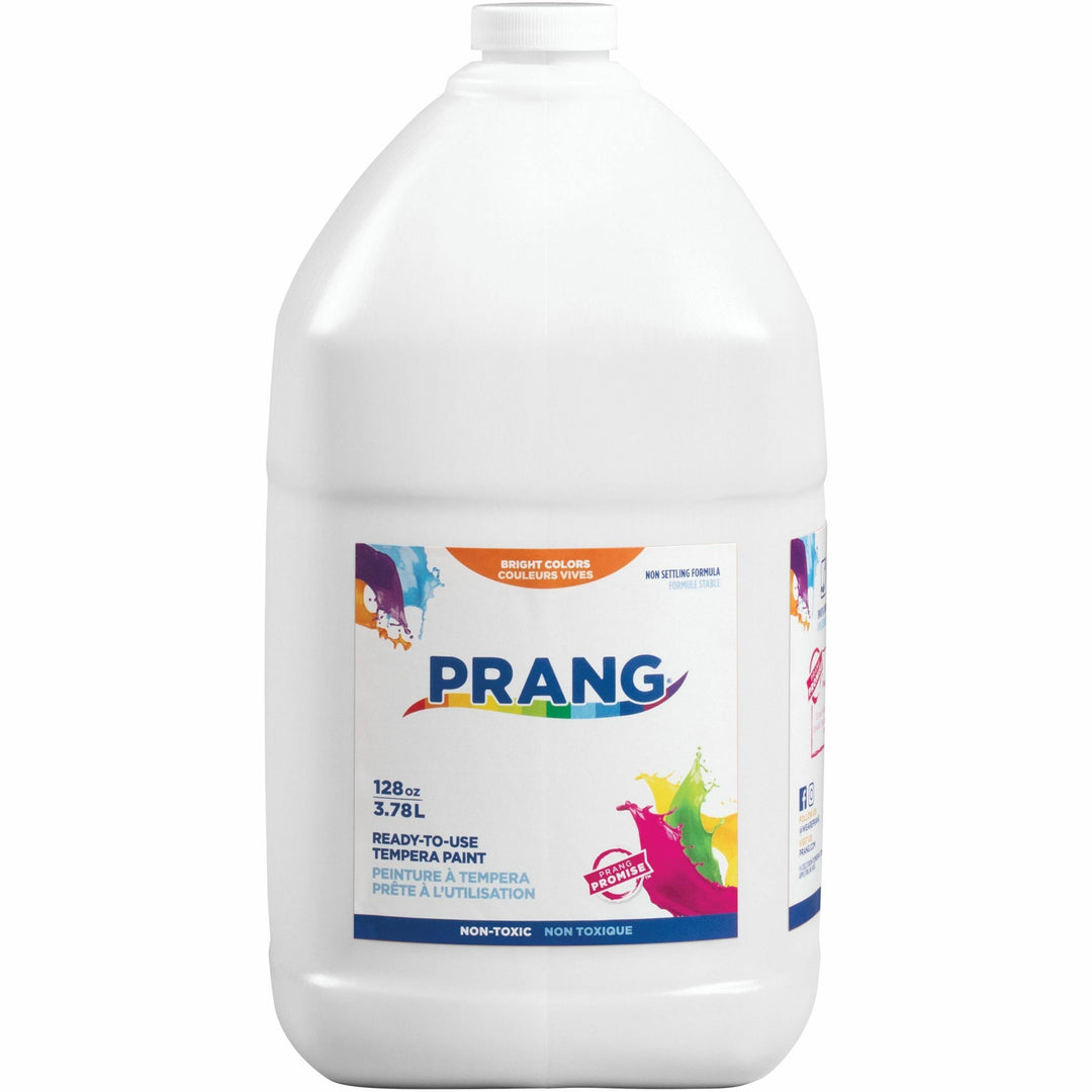 Image of Prang® Ready-To-Use Tempera Paint, White, 1 Gal Bottle