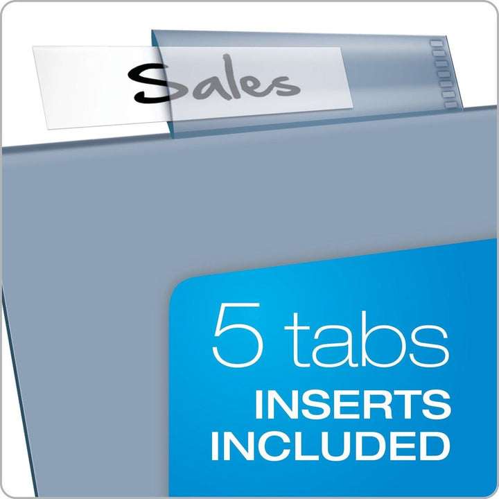 Image of Cardinal® Poly Index Dividers, 5-Tab, 11 X 8.5, Assorted, 4 Sets