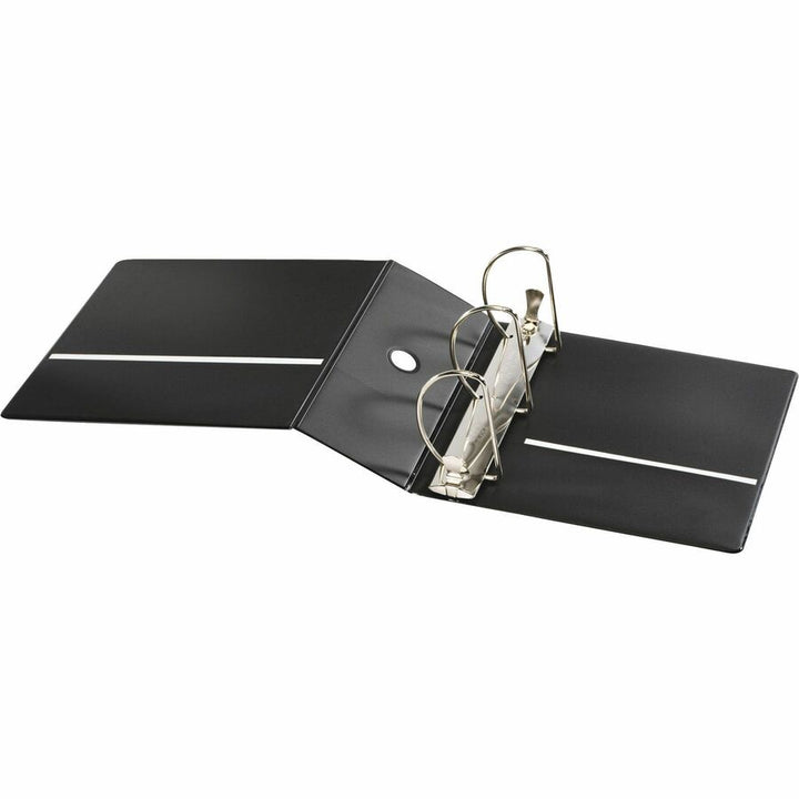 Image of Cardinal® Performer Clearvue Slant-D Ring Binder, 3 Rings, 5" Capacity, 11 X 8.5, Black