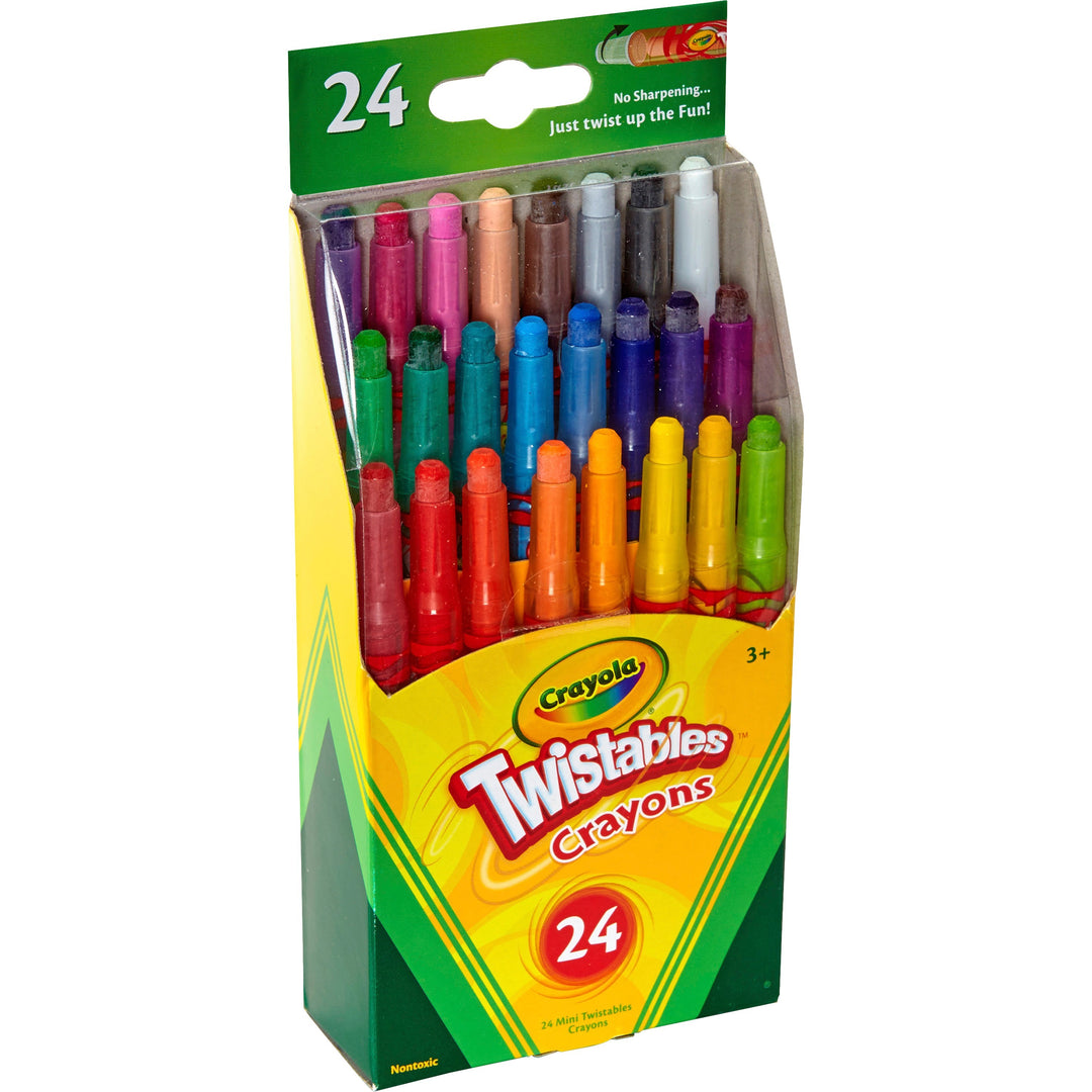 Image of Crayola 52-9724 Mini Twistables Crayons, 24 Count