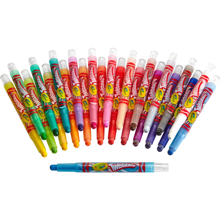 Image of Crayola 52-9724 Mini Twistables Crayons, 24 Count