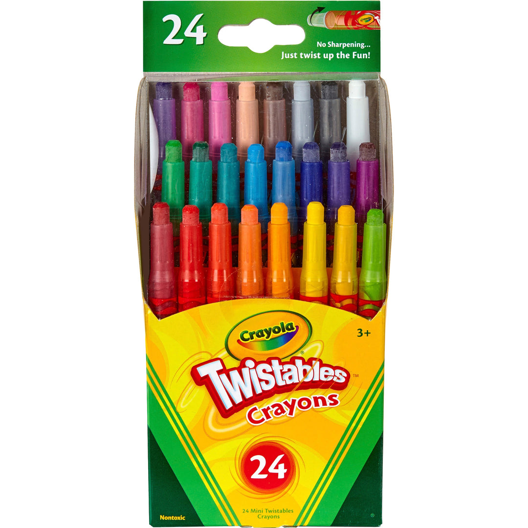 Image of Crayola 52-9724 Mini Twistables Crayons, 24 Count
