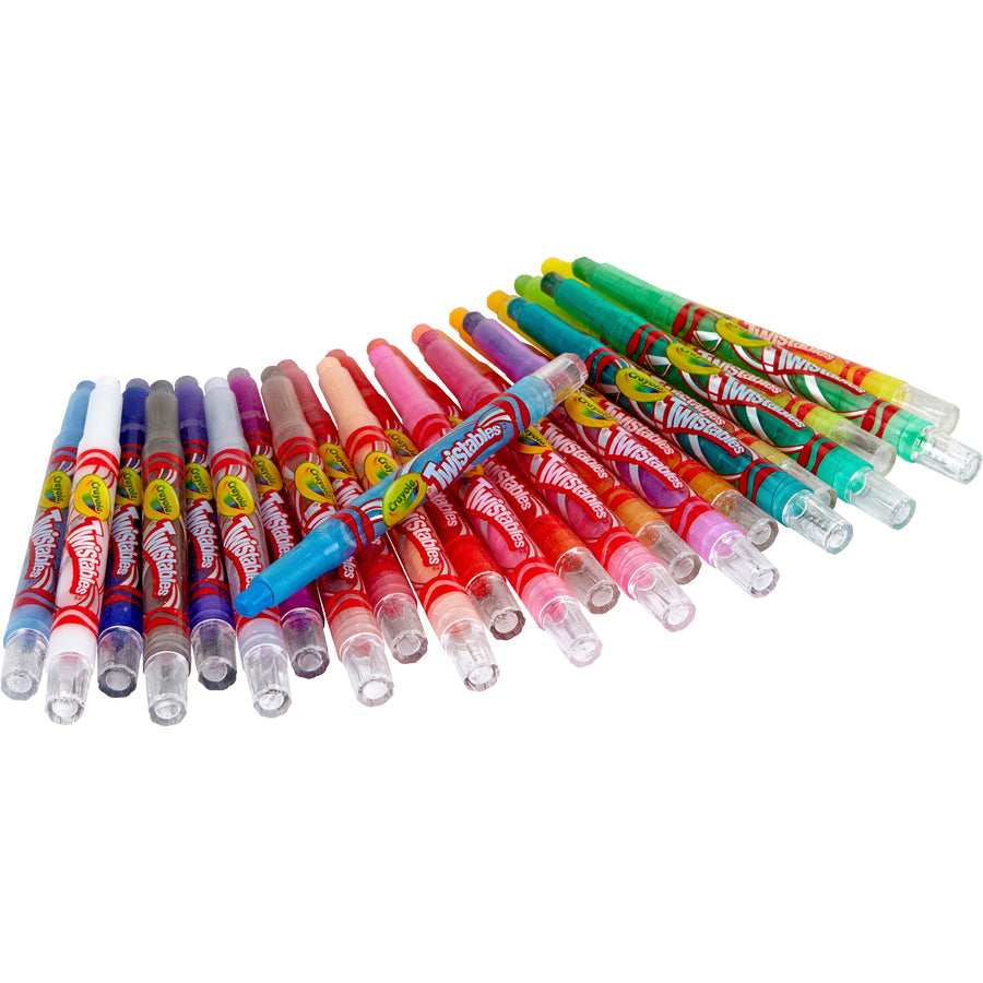 Image of Crayola 52-9724 Mini Twistables Crayons, 24 Count