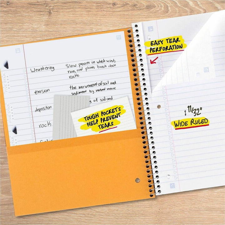 Image of Five Star 05206 Five-subject Notebook