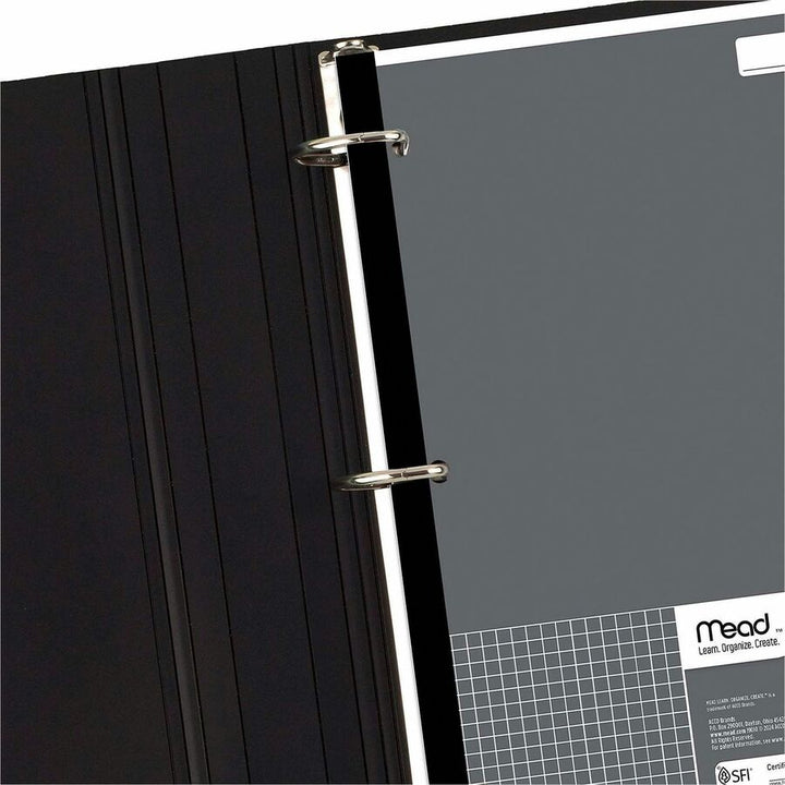 Image of Mead 19010 Quad Ruled 3, Hole Graph Paper, Letter, Letter, 8 1/2" x 11" Sheet Size, 12 / Box