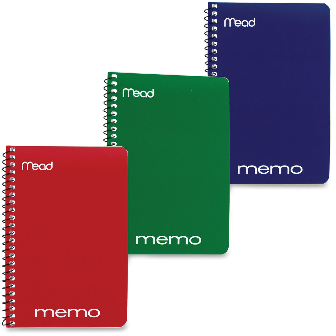 Image of Mead® Memo Book, College Ruled, 4"x6", 40 Sheets, Assorted
