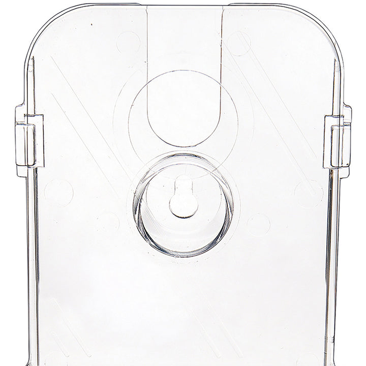 Image of deflecto® Docuholder For Countertop/wall-Mount W/card Holder, 4.38w X 4.25d X 7.75h, Clear