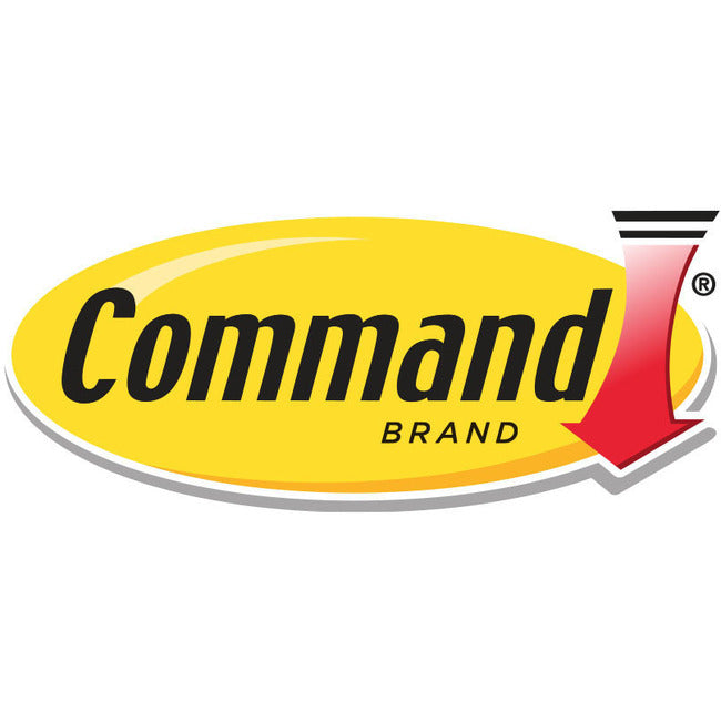 Image of 3M Shelf Ledge, 10 Command Strips, Holds 5 lb, 3"Wx21"Lx3"H, BK