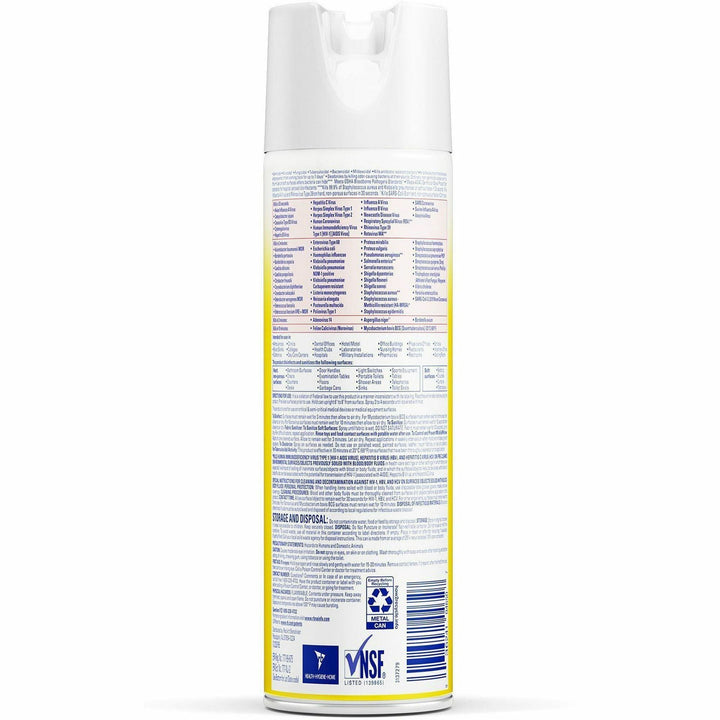 Image of Professional Lysol 04650 Original Disinfectant Spray, 19 fl oz (0.6 quart), Original Scent, Clear, 1 Each