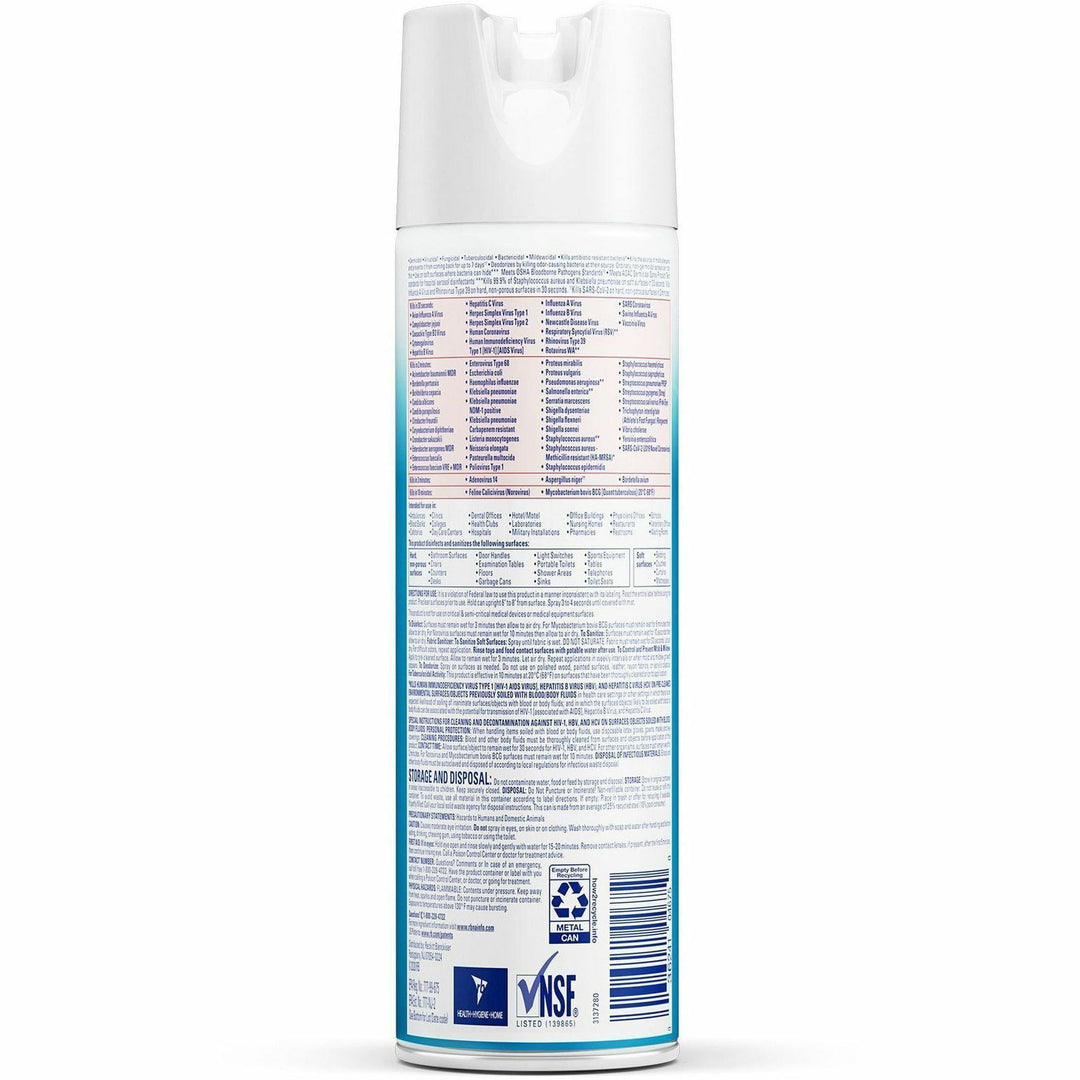 Image of Professional Lysol 04675 Disinfectant Spray, 19 fl oz (0.6 quart), Fresh Scent, Clear, 1 Each