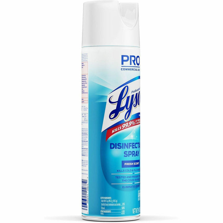 Image of Professional Lysol 04675 Disinfectant Spray, 19 fl oz (0.6 quart), Fresh Scent, Clear, 1 Each