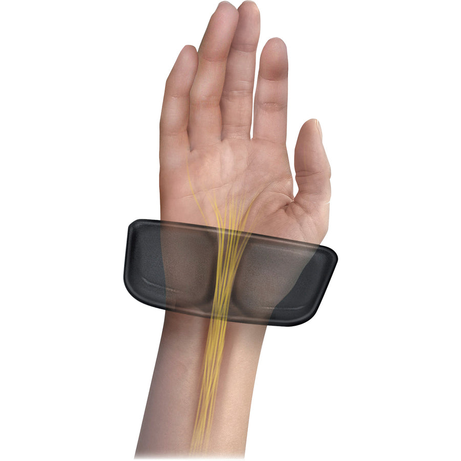Image of Fellowes® Gel Keyboard Palm Support, 18.25 x 3.37, Black
