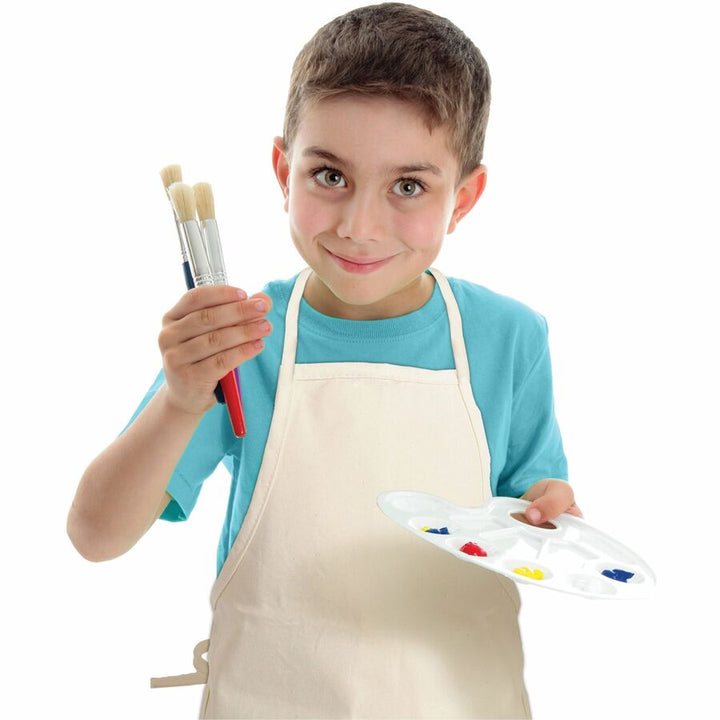Image of Creativity Street 5167 Flat Colossal Brushes, Plastic Assorted Handle, 1 Set