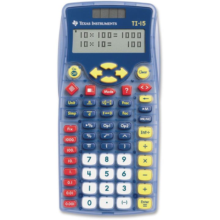 Image of Texas Instruments TI-15 Explorer Elementary Calculator
