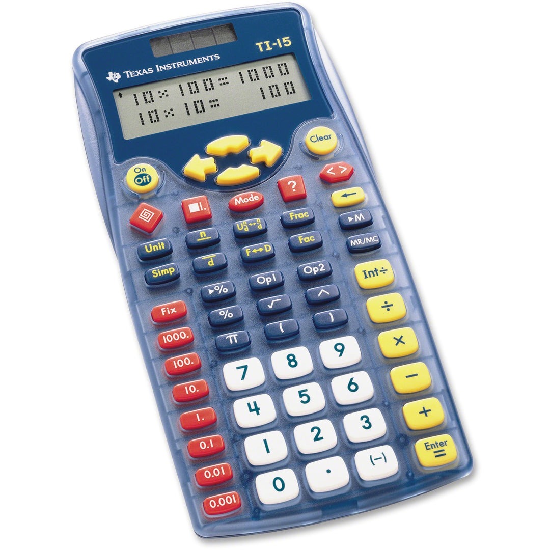 Image of Texas Instruments TI-15 Explorer Elementary Calculator