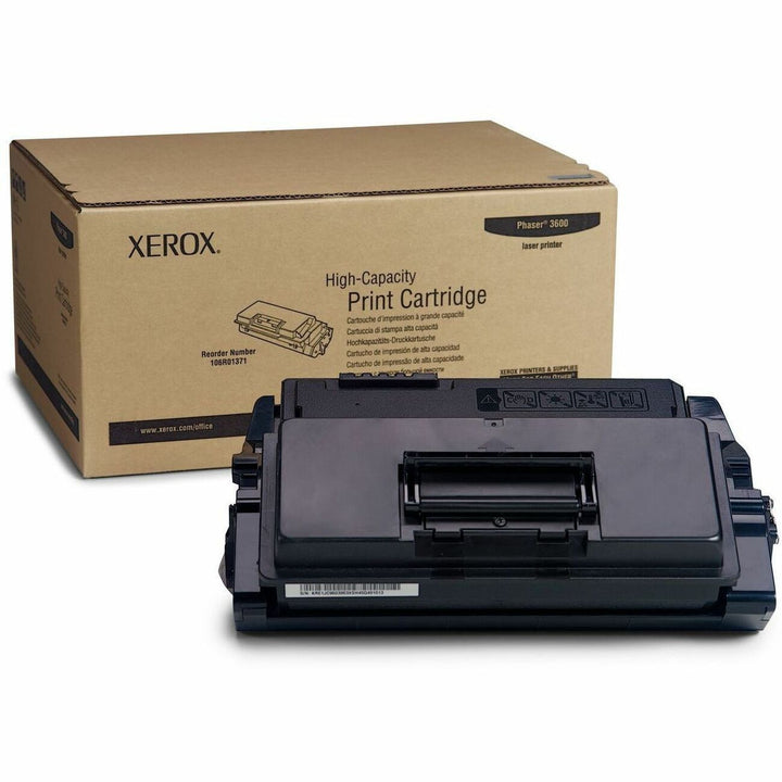 Image of Xerox® 106r01371 High-Yield Toner, 14,000 Page-Yield, Black