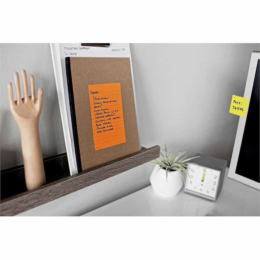 Image of 3M Super Sticky Pads,Rld,4"x6",45SH/PD,4 PD/PK,Riodejaneiro