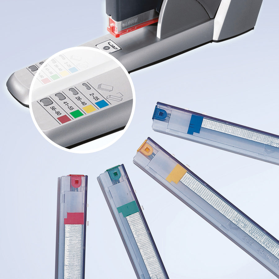 Image of Rapid® Heavy-Duty Cartridge Stapler, 80-Sheet Capacity, Silver