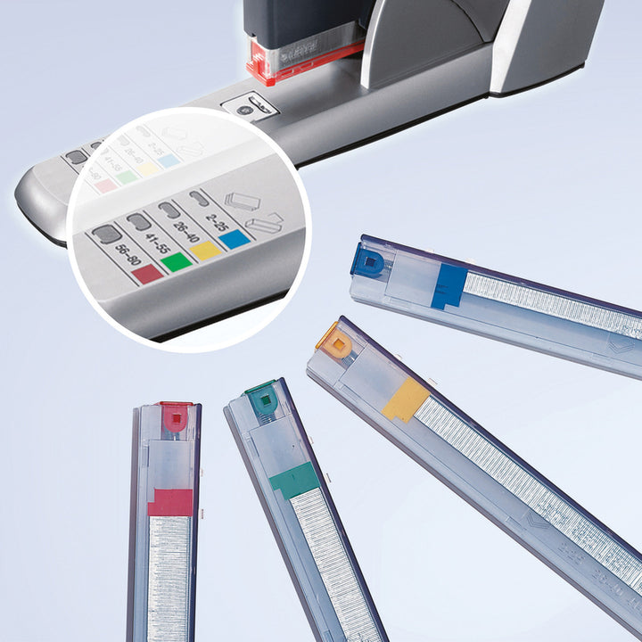 Image of Rapid® Heavy-Duty Cartridge Stapler, 80-Sheet Capacity, Silver