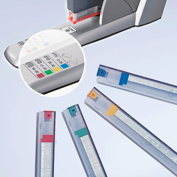 Image of Rapid® Staple Cartridge, 0.25" Leg, 0.5" Crown, Steel, 210/cartridge, 5 Cartridges/pack, 1,050/pack