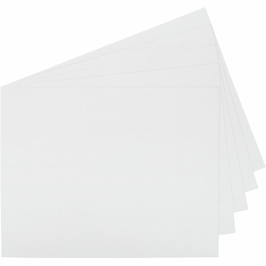 Image of Pacon® Poster Board, Recyclable, 11"x14", 5 Sht/PK, White