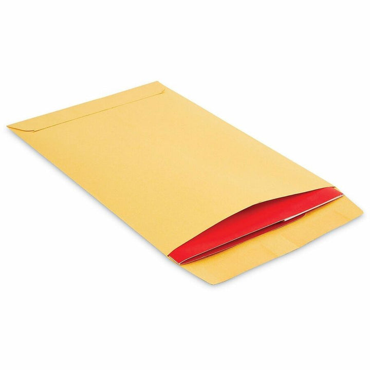Image of Universal UNV40165 Envelope, Catalog, #1 3/4, 28 lb, Gummed, Brown Kraft, Kraft Paper, 500 / Box