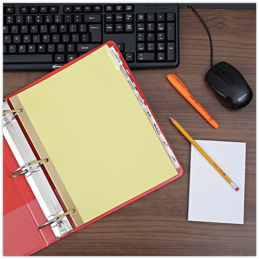 Image of Universal UNV20891 Index Divider