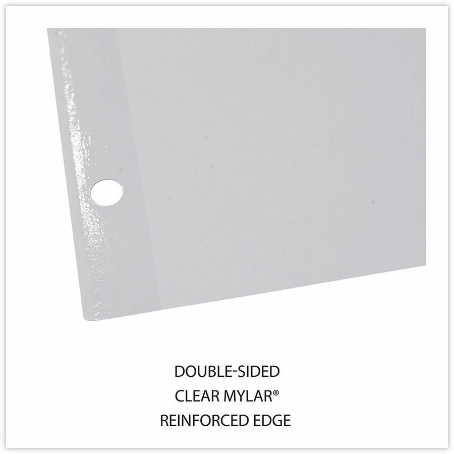Image of Universal UNV20845 Self-Tab Index Dividers, 8-Tab, 11 x 8.5, White, 24 Sets
