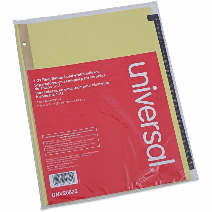 Image of Universal UNV20822 Index Divider