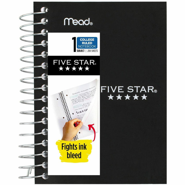 Image of Mead® Notebook, College Ruled, 200 Sheets, 5-1/2"x4", Assorted