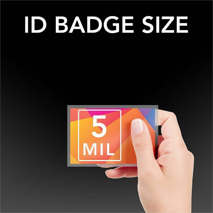 Image of GBC® Ultraclear Thermal Laminating Pouches, 5 Mil, 3.88" X 2.63", Gloss Clear, 100/box