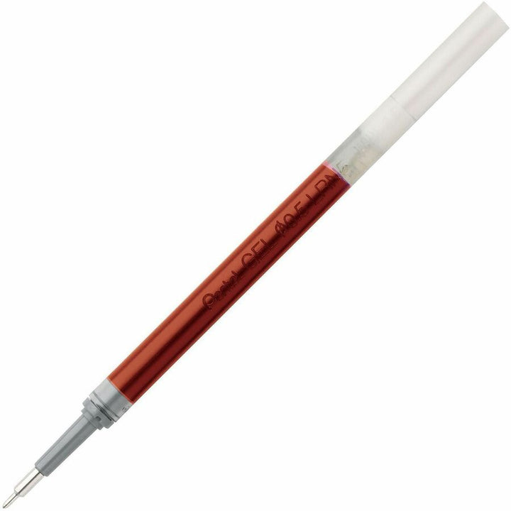 Image of Pentel LRN5-B EnerGel Liquid Gel Pen Refill, 0.50 mm, Red Ink, Acid-free, 12 / Dozen