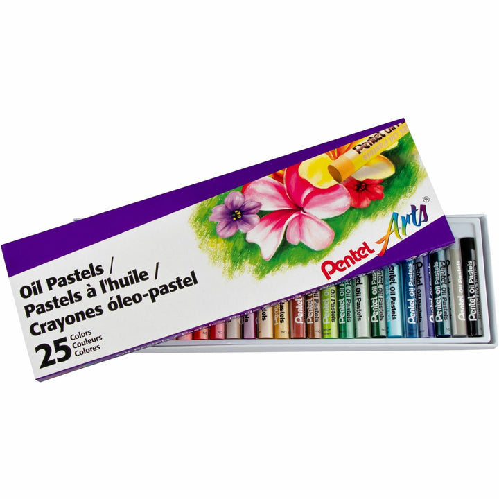 Image of Pentel® Oil Pastels, 25/ST, Assorted