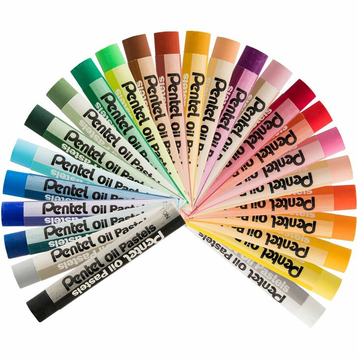 Image of Pentel® Oil Pastels, 25/ST, Assorted