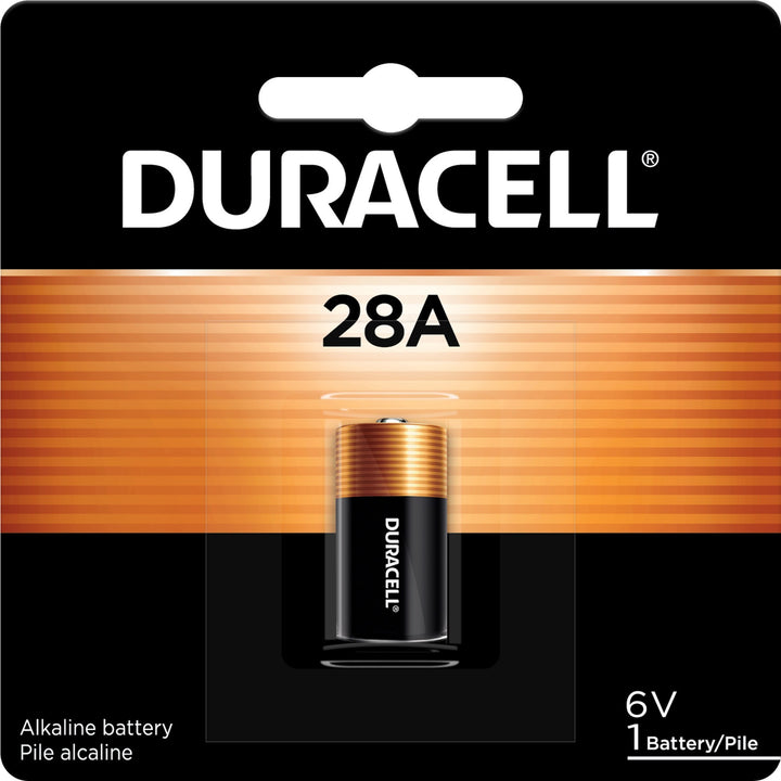 Image of Duracell® Photo Battery, Alkaline, 6 Volt, Black/Gold