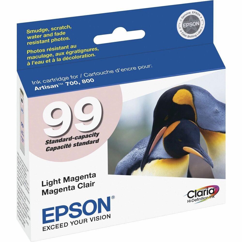 Image of Epson Ink Cartridge, Artisan 700/800, 500 Page Yield, Light MA
