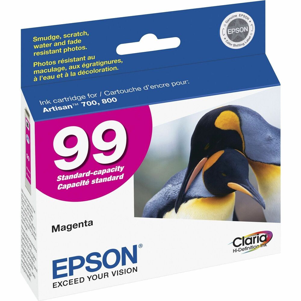 Image of Epson Ink Cartridge, Artisan 700/800, 500 Page Yield, MA