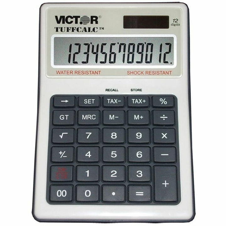 Image of Victor® Tuffcalc Desktop Calculator, 12-Digit Lcd
