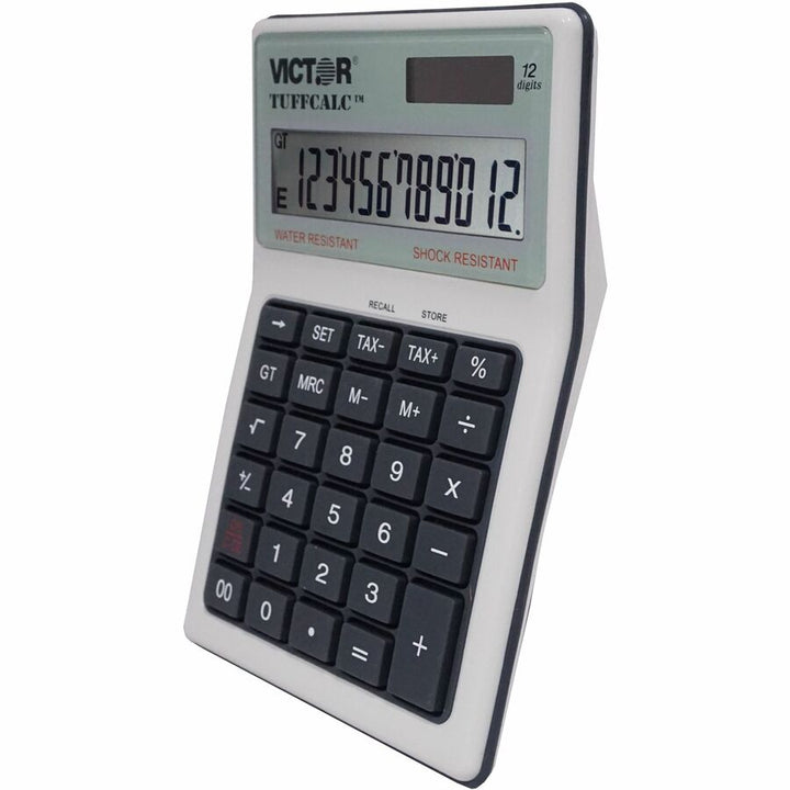 Image of Victor® Tuffcalc Desktop Calculator, 12-Digit Lcd