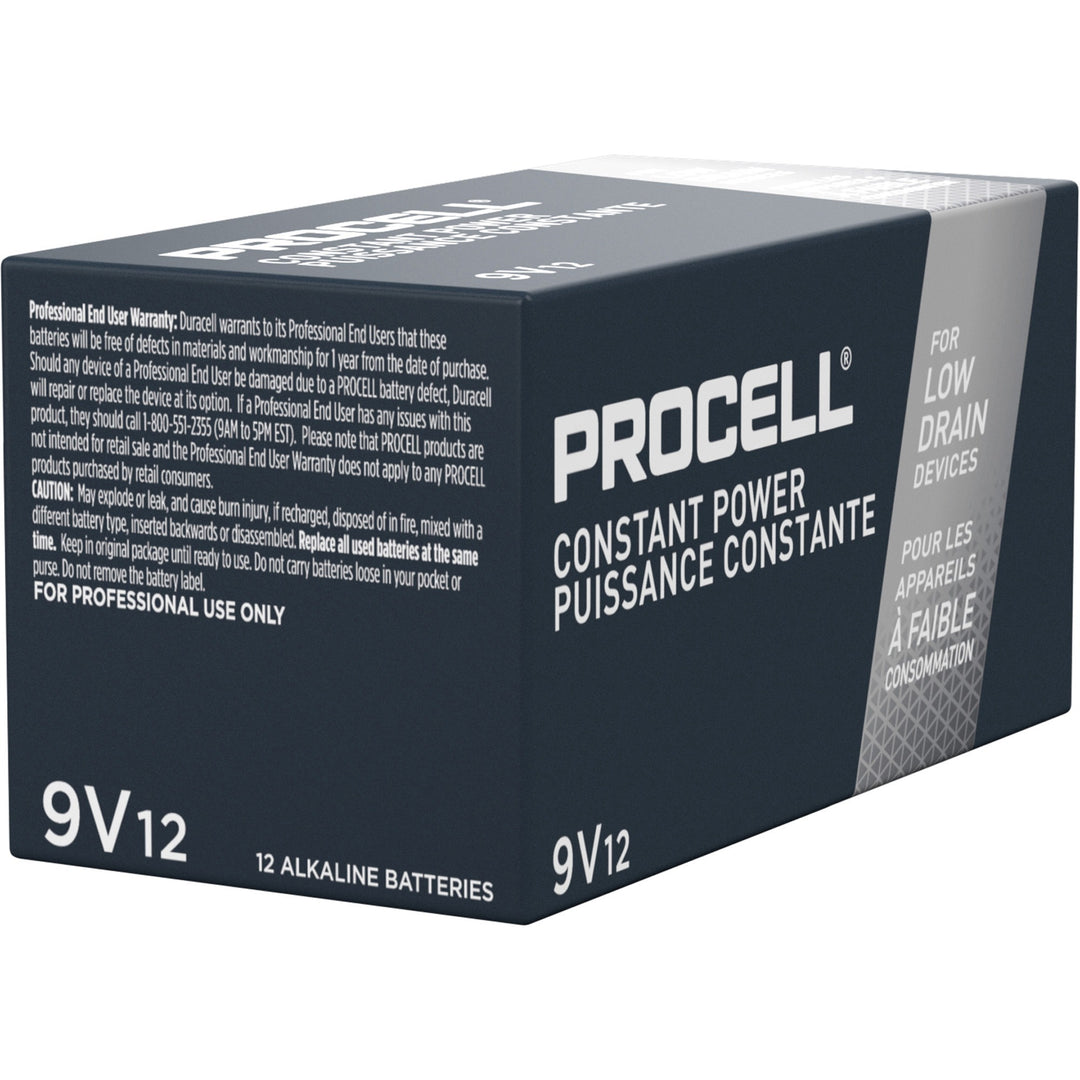 Image of Duracell® Batteries, Alkaline, 9 Volt, 12/BX, Black/Copper