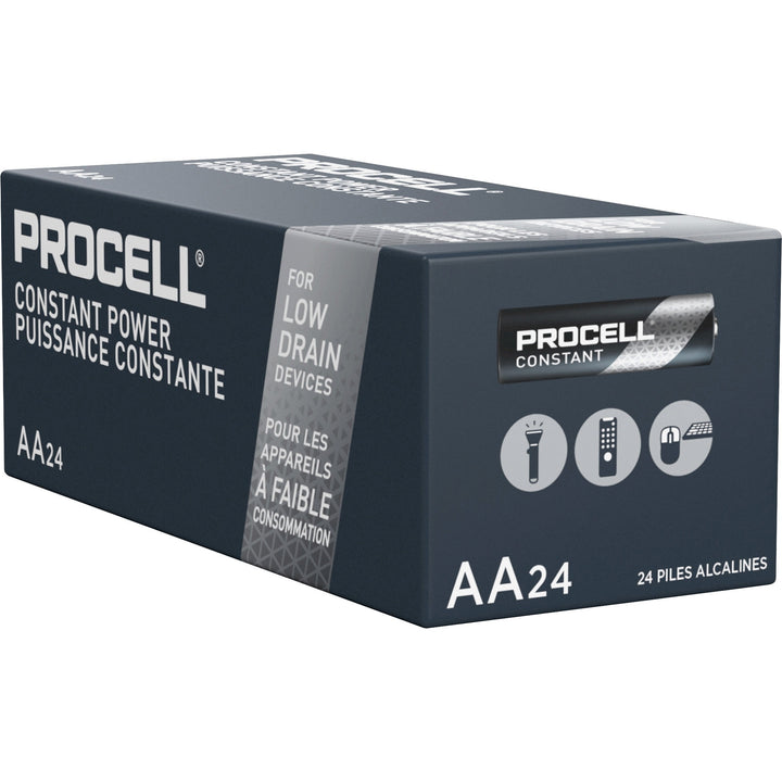 Image of Duracell® Batteries, Alkaline, AA, 24/BX, BK