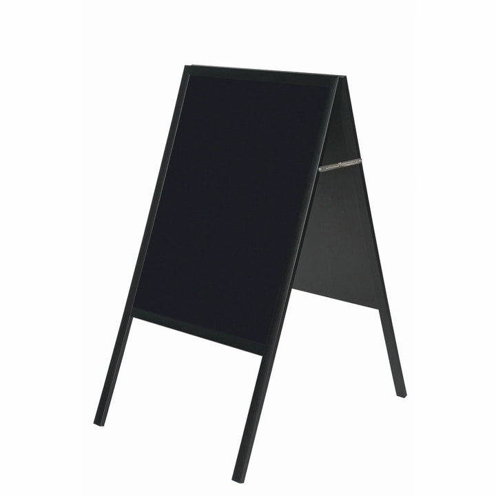 Image of Bi-silque Wet-Erase Sign Board, 2-Sided, 23-3/4"x30"x45-1/2", BK