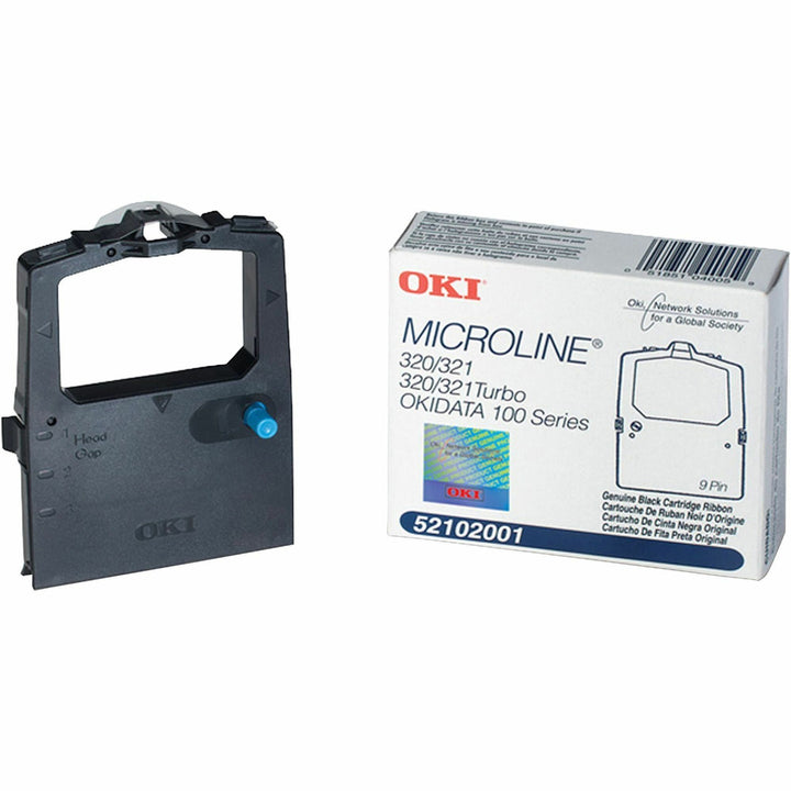 Image of Oki® Matrix Nylon Printer Ribbon,F/Microline, Black