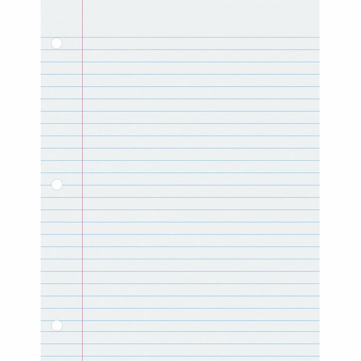 Image of Pacon® Composition Paper,3HP,3/8" Ruling,8-1/2"x11",500/RM,White