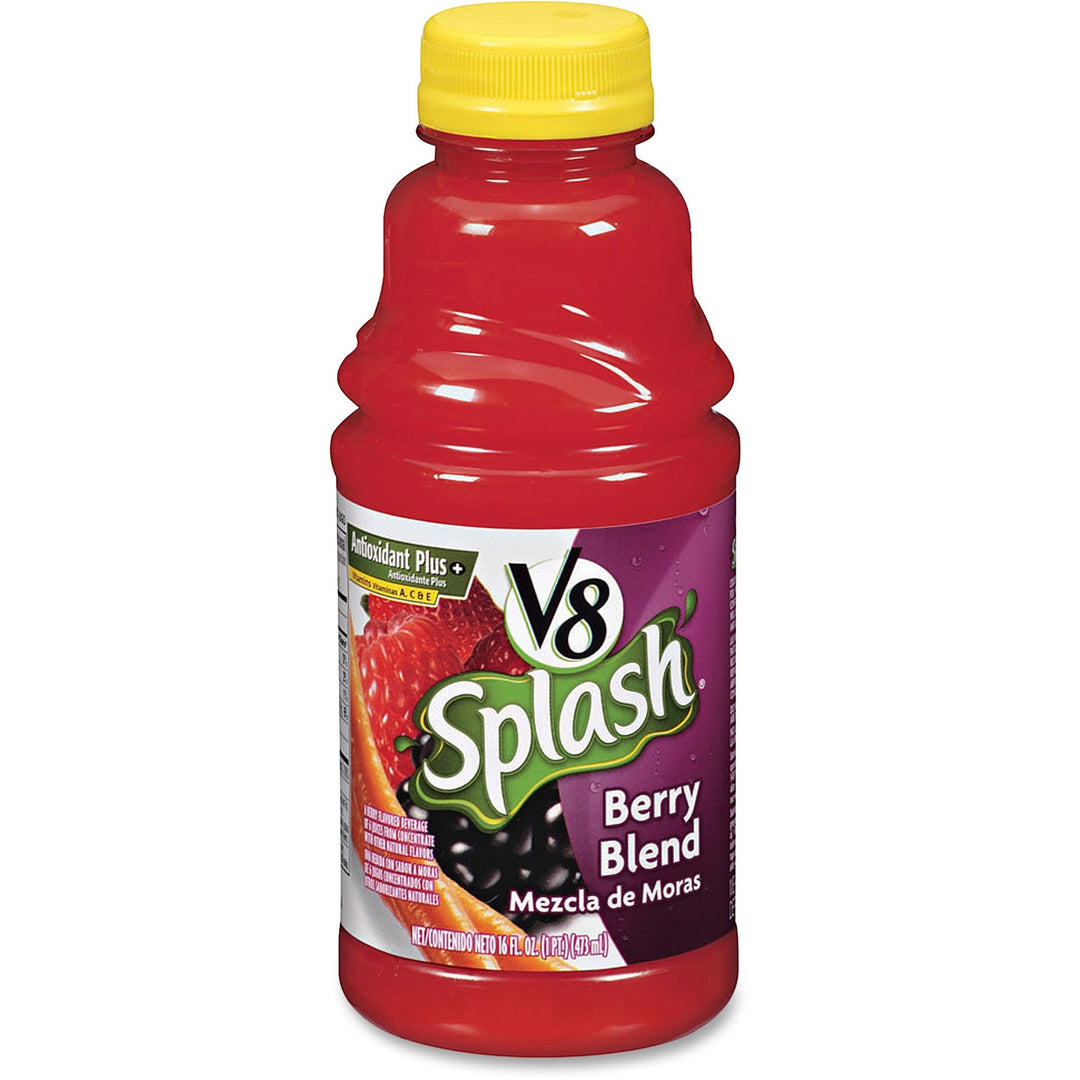 Image of Campbell's® V8 Splash Juice Drinks, 16oz, 12/CT, Berry Blend