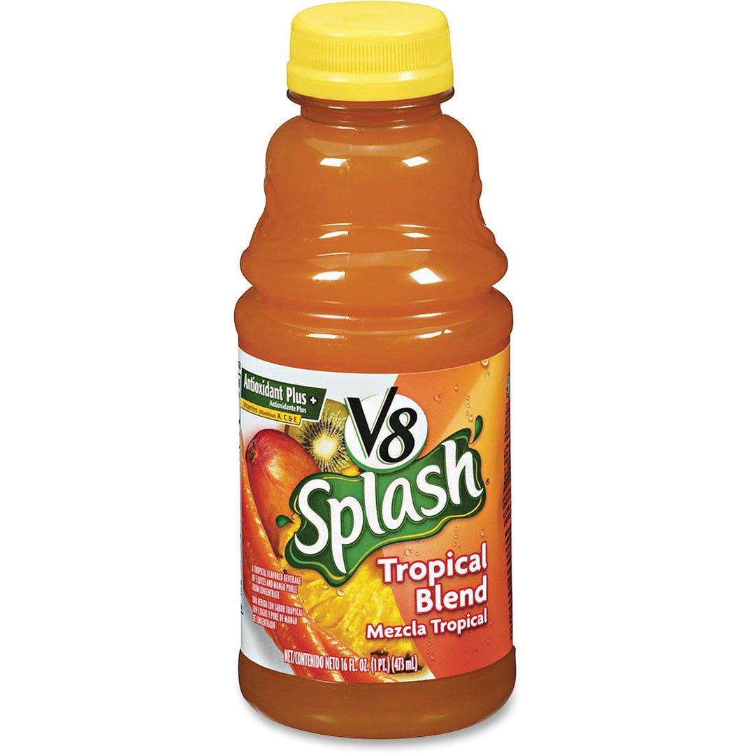 Image of Campbell's® V8 Splash Juice Drinks, 16oz, 12/CT, Tropical Blend