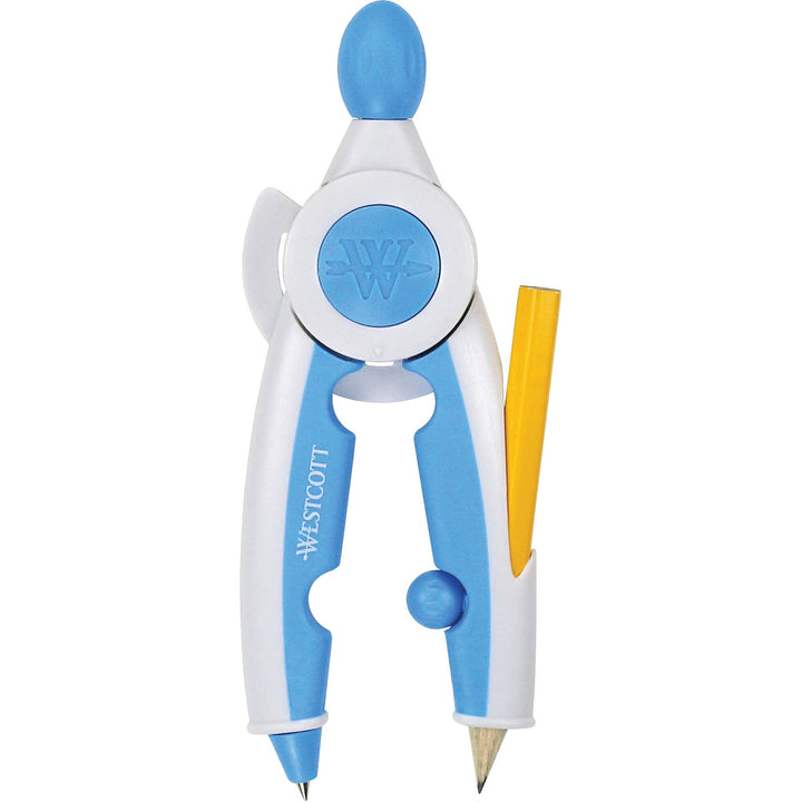 Image of Westcott® Soft Touch School Compass with Antimicrobial Product Protection, 10", Assorted Colors