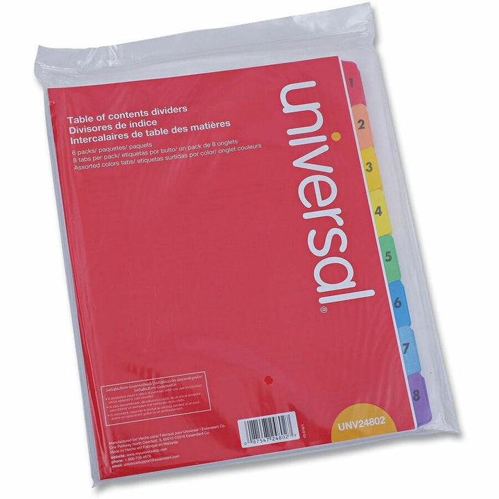 Image of Universal UNV24802 Index Divider
